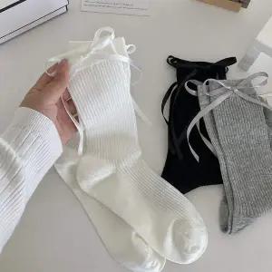 시스루 발레코어 리본 끈 중목양말 발목양말