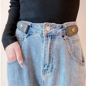 남녀 공용 버클 없는 밴딩형 히든 벨트 청바지용