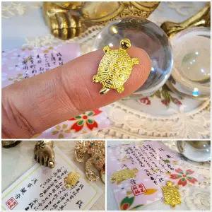 돈들어오는 금전 행운 미니 돈거북 부적