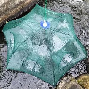 바다 통발 바다낚시 통발 민물 6구 용품 우산 민물 바다통발