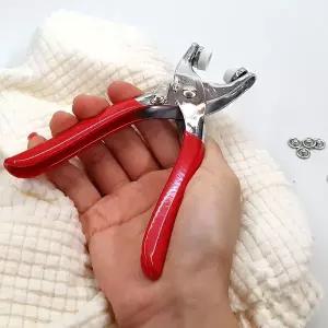 똑딱이 단추 스냅단추 옷 똑딱이 펀칭기 스냅단추 수선도구 컬러