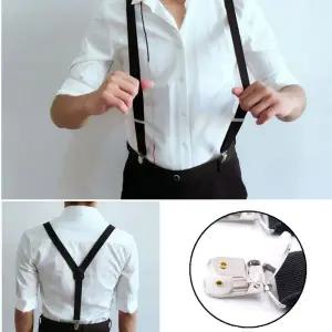 남녀공용 세련스타일 패션템 Y자 서스펜더 멜빵 벨트 남성서스펜더