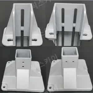 알루미늄 프로파일 바닥 고정 보드 라인 슬롯