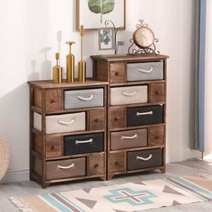 라탄서랍장 엔틱 안방서랍장 드레스룸 다용도실 수납장