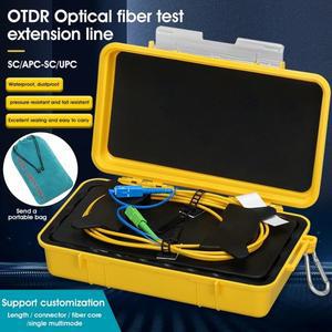 SC/UPC-SC/APC OTDR 데드존 제거기 섬유 링 발사 케이블 박스 150M~2km SM 1310/1550nm