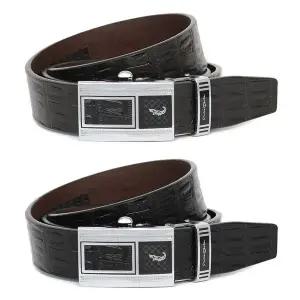 TCB03 국내제작 소가죽 악어패턴 자동 남성 정장벨트