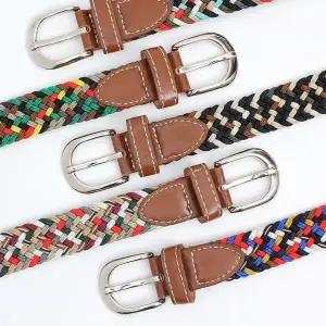 BM1406-EX 블루마운트 슬림 스판 메쉬벨트 캐주얼벨트