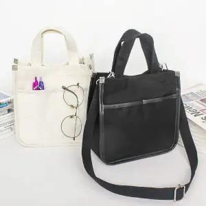 미콘 22219 국산 캔버스 미니 에코백 크로스백