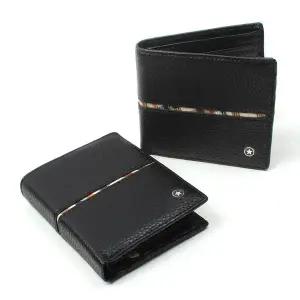 KR38 블루마운트 심플 남성지갑 반지갑 중지갑