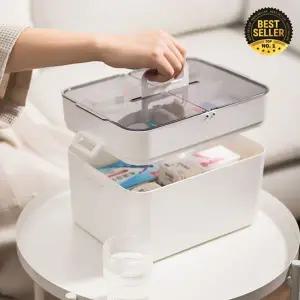 원픽마켓 약통케이스 가정용 구급상자 휴대용 약통