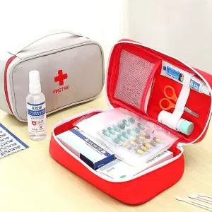 휴대용 응급키트 비상약 케이스 파우치 캠핑용구급키트
