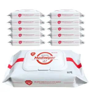 메디와이퍼 물티슈 80매 10개입