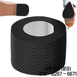 1롤 미끄럼 방지 고무 신발 밑창 그립 내마모성 커버 보호 스티커 접착 매트