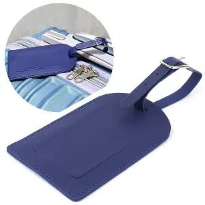 캐리어 네임택 블루 비행기 여행가방 여행용 이름표 비행기네임텍