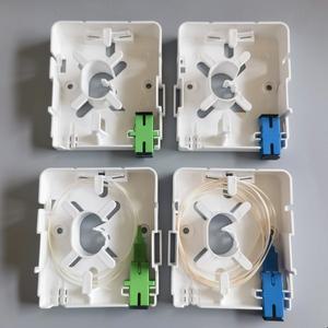 광섬유 액세스 터미널 박스 SC 어댑터 UPC/APC 피그테일 실내 Ftth 1 코어 패널 ATB2116