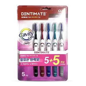 크리오 덴티메이트 캐비티케어 탄력모 칫솔 10개입