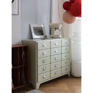 빈티지 5단 서랍장 인테리어 거실 침실 수납장