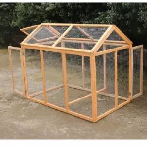 조류 케이지 대형 야외 원목 둥지 새장 사육장 토끼 A형