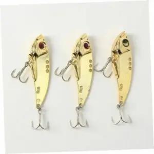 메탈바이브레이션 루어낚시메탈바이브3p세트18g골드갈치메탈지그