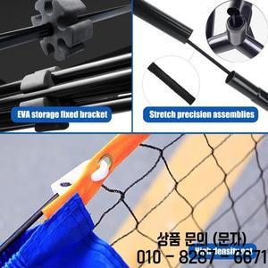 10피트 아마존 금속 프레임 피클볼 네트 휴대용 랙 테니스 커버