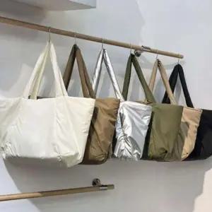 빅사이즈 여성 패딩 가방 데일리 여성 쇼퍼 백 사계절 직장인