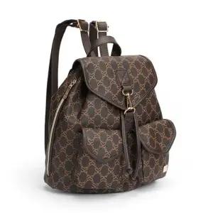 모노그램 복조리 미니 백팩 포켓 수납 데일리 여성가방