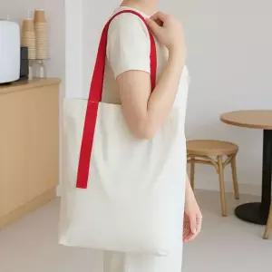 스트랩 커스텀 무지 에코백 만들기 꾸미기 캔버스가방