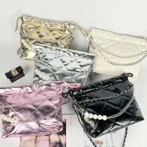 BR228 퀼팅 진주 조리백 여자 숄더백 크로스백 핸드백