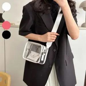 미니 투명 크로스백 물놀이 바닷가 가방 비치백