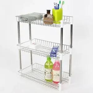 [SBD] 스텐 3단 욕실수납선반 샴푸진열
