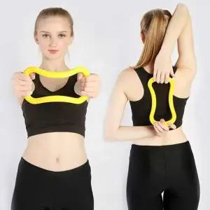 휴대용요가세트 랜덤컬러헬스기구 스트레칭용링세트 홈트레이닝