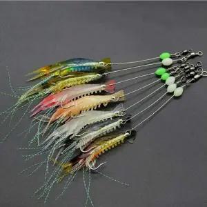 TBZ 새우모양 낚시 미끼용품 7종세트 민물낚시용품