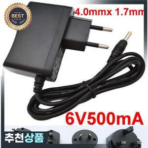 Omron HEM-7121 HEM-7120 혈압 모니터용 1pcs 6V 500mA 0.5A 어댑터
