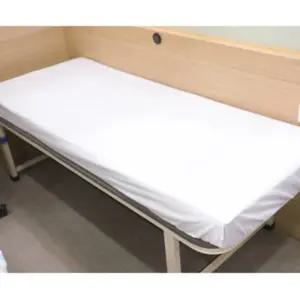 병원 흰색 면 고무줄 침상 침대 시트 커버 환자용 응급실 침대커버