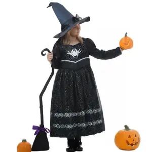 [오키즈]할로윈 마녀의상-블랙마녀 빗자루 22701 (S0511)