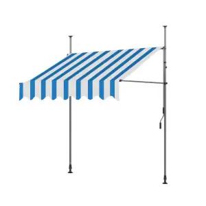 행거형 수동 어닝 셀프어닝 햇빛가림막 무타공 차양막