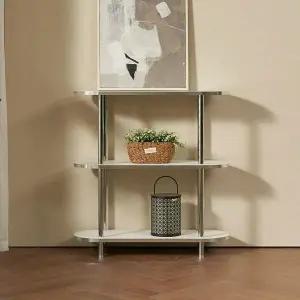 [하프클럽/셀러허브]보비쥬S 타리아B 600 3단 다용도 선반 수납장