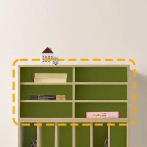 [하프클럽/셀러허브]라벨라F 레오나 가로형 800 수납 3단 책장