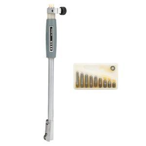 ZPSYD 다이얼 보어 게이지 로드 내경 눈금 9Pc 측정 측면 헤드 포함 표시기에 대한 안정적인 성능을 갖춘 18 35mm 알루미늄 합금 고정밀