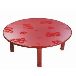 [하프클럽/셀러허브]단청공예 다인 철다리 81 하이그로시 원형 다용도상