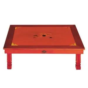 [하프클럽/셀러허브]단청공예 무희 상감무늬 사각 교자상