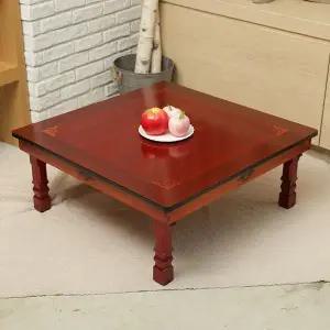 [하프클럽/셀러허브]단청공예 마또 상감무늬 사각형 교자상