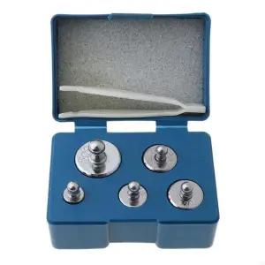 G8TA 5PCS 105 그램 정밀 교정 규모 무게 디지털 세트 10G 2X20G 50G