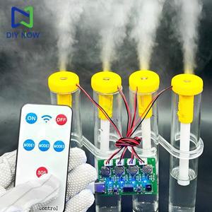 Type-C  분무 전자 DIY 키트 RF 적외선 원격 제어 4 스프레이 모듈 초음파 PCB