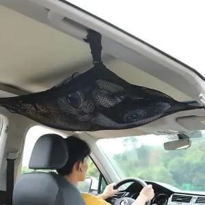 [하프클럽/]트렁크정리함 수납망 캠핑 차량용 그물 정리함