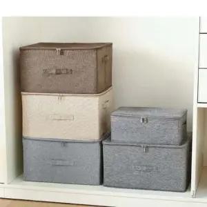 북유럽스타일 다용도 수납정리함 리빙박스 특대형 리빙박스정리함 소품정리함 속옷정리함