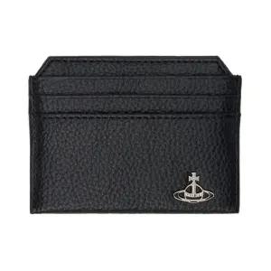 [비비안웨스트우드] 슬림 카드 홀더 블랙 5403000BUS000D N403