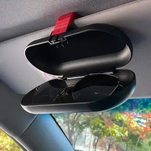 [하프클럽/]선바이저선글라스케이 선바이저 거치대 블랙