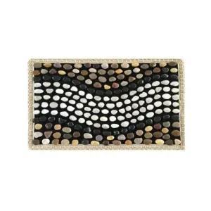 지압 돌매트 발지압 시냇물 2.75kg 40x60 천연