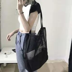 여성 여름시즌 가벼운 코디 숄더백 그물망사 네트백